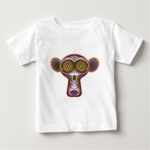 砂糖のスカル ベビーTシャツ