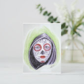 砂糖のスカル ポストカード (スタンド正面)