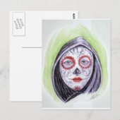 砂糖のスカル ポストカード (正面/裏面)