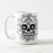 砂糖のスカル マグカップ (左)