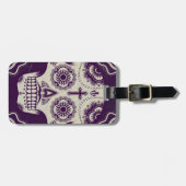 砂糖のスカル ラゲッジタグ (正面横)