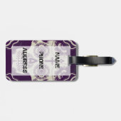 砂糖のスカル ラゲッジタグ (裏面横)