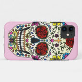 砂糖のスカル Case-Mate iPhoneケース (裏面(横))