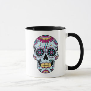 砂糖のスカル(Dia de los Muertos) マグカップ