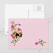 砂糖のスカル[Diaa de Muertos] ポストカード (正面/裏面)