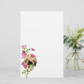 砂糖のスカル[Diaa de Muertos] 便箋 (スタンド正面)