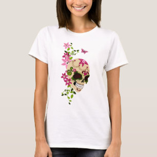 砂糖のスカル[Diaa de Muertos] Tシャツ