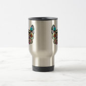 砂糖のスカルFrenchie トラベルマグ (中央)