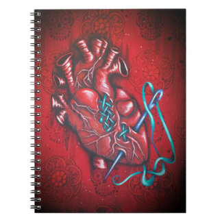 砂糖のハートのノート ノートブック