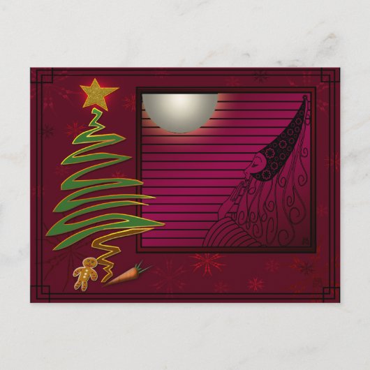 砂糖のプラム妖精 シーズンポストカード (正面)