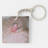 砂糖のプラム キーホルダー (裏面)