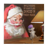 砂糖のプラム タイル (正面)