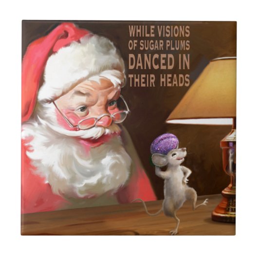 砂糖のプラム タイル (正面)