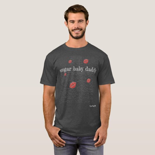 砂糖のベビーのお父さんの暗闇2 Tシャツ (正面フル)
