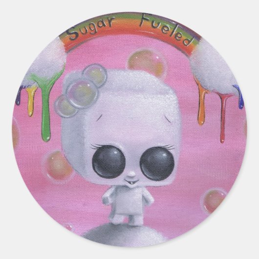 砂糖の油を塗ったシール ラウンドシール (正面)