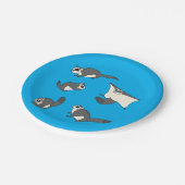 砂糖の滑空機 ペーパープレート (アングル)