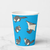 砂糖の滑空機 紙コップ (裏面)