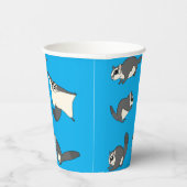 砂糖の滑空機 紙コップ (右)