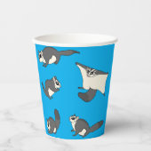 砂糖の滑空機 紙コップ (正面)