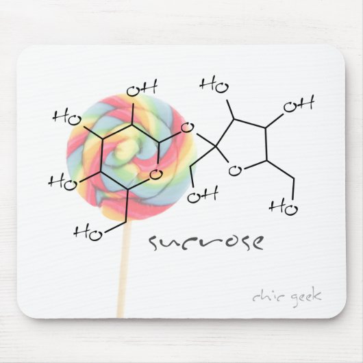 砂糖の突進 マウスパッド (正面)