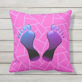 砂糖の足の装飾用クッション クッション