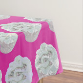 砂糖の霜の入ったカップケーキ テーブルクロス (インサイチュ)