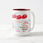 砂糖の60の名前 ツートーンマグカップ (正面右)