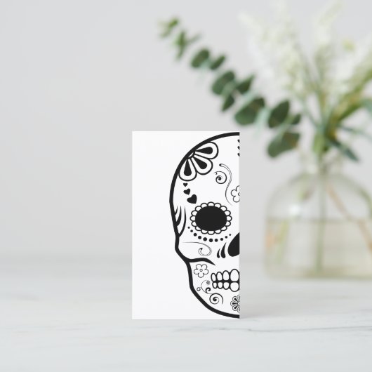 砂糖のskullz 名刺 (スタンド正面)