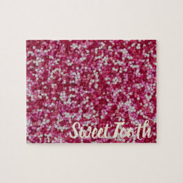 砂糖ふりかけるカラフルベーキング結晶ギフト ジグソーパズル