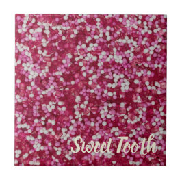 砂糖ふりかけるカラフルベーキング結晶ギフト タイル