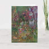 砂糖をまぶしたクリスマスフルーツ シーズンカード (正面)