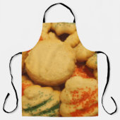 砂糖をまぶすクリスマスクッキー エプロン (正面)