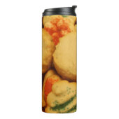 砂糖をまぶすクリスマスクッキー タンブラー (回転左)