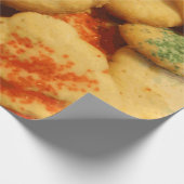 砂糖をまぶすクリスマスクッキー ラッピングペーパー (角)