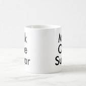 砂糖を一粒ずつ搾る | Office Tea and Coffee lover mug コーヒーマグカップ (中央)