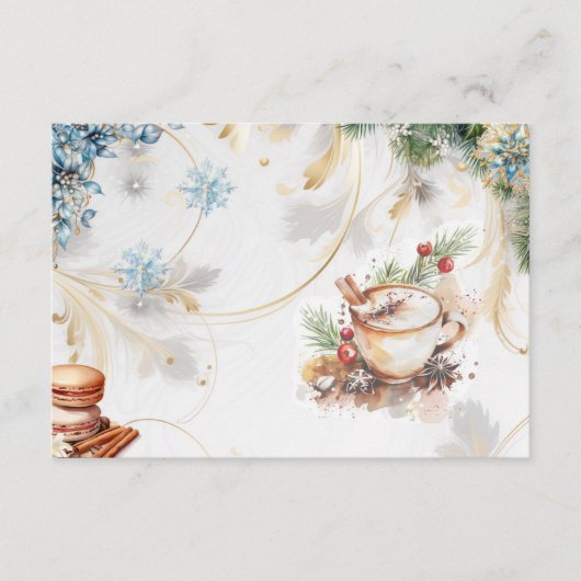 砂糖を塗空白のる エンクロージャーカード (正面)