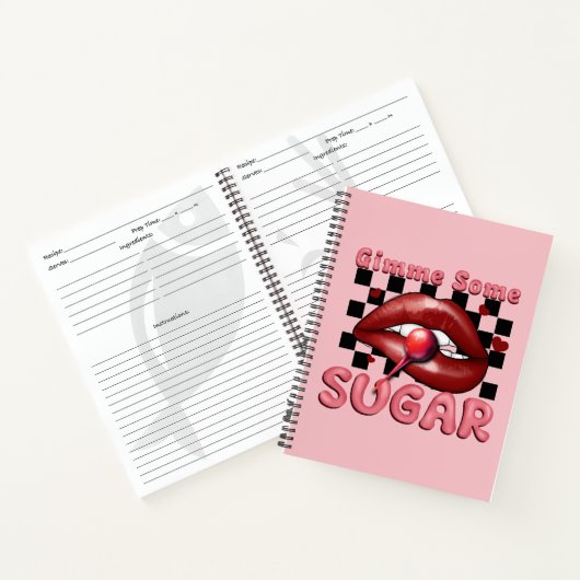 砂糖を少し下さい ノートブック (内部)