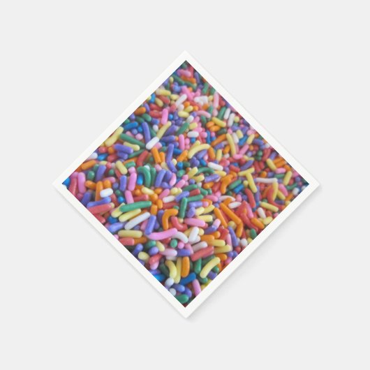 砂糖を振りかけること スタンダードカクテルナプキン (角)