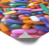 砂糖を振りかけること ポスター (角)