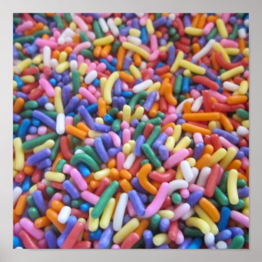 砂糖を振りかけること ポスター (正面)