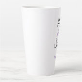 砂糖を注ぐ カフェラテマグ (正面)