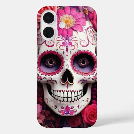 砂糖ガーリースカルiPhone / iPadケース Case-Mate iPhoneケース (裏面)