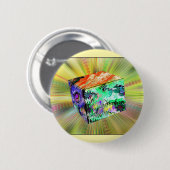 砂糖キューブ 缶バッジ (正面&裏面)