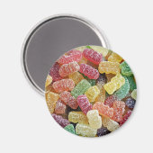 砂糖グミキャンディー冷凍機磁石 マグネット (正面/裏面)