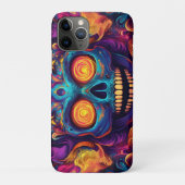 砂糖サイケデリックスカルアート – 死の日 Case-Mate iPhoneケース (裏)
