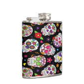 砂糖スカルの恐ろしさとゾッとするような脅威 フラスク (右)