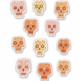 砂糖スカルの日 シール