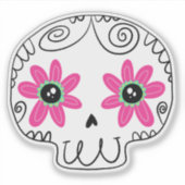 砂糖スカルの日 シール (正面)