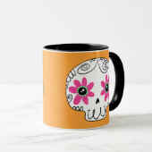 砂糖スカルの日 マグカップ (正面右)