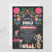 『砂糖スカルの日』 招待状 (正面)